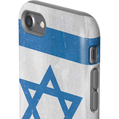 Israel Flag Distressed iPhone SE (2nd & 3rd Gen) Pro Case